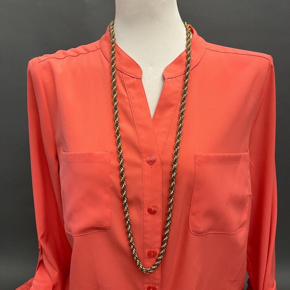 Gold-tone Chain Women's Fashion Necklace‎